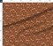 Leaves Hedgehogs Forest Woodland Owls Animals Autumn Fall Fox Botanical Acorns Burnt Orange Block Print Custom Printed Fabric by Spoonflower Various Fabrics by the Yard or Fat Quarter